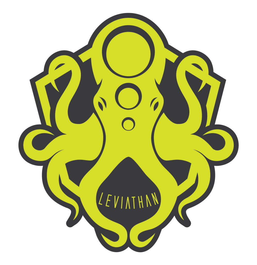 scary green octopus